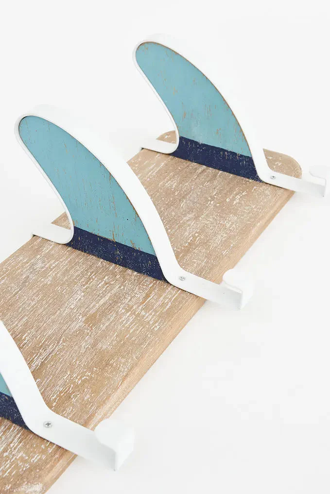 Perchero 3 colgadores con quillas en madera – Image 3