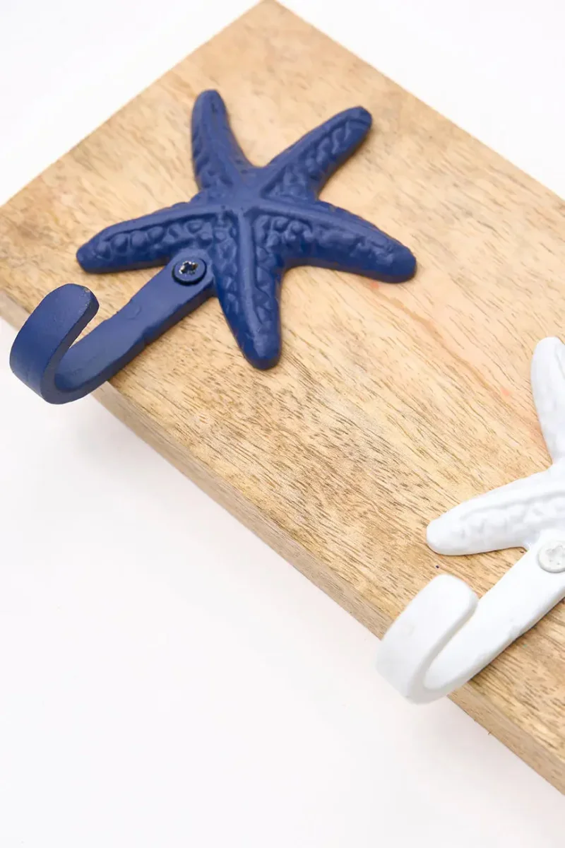 Perchero con tres colgadores estrellas de mar – Image 4