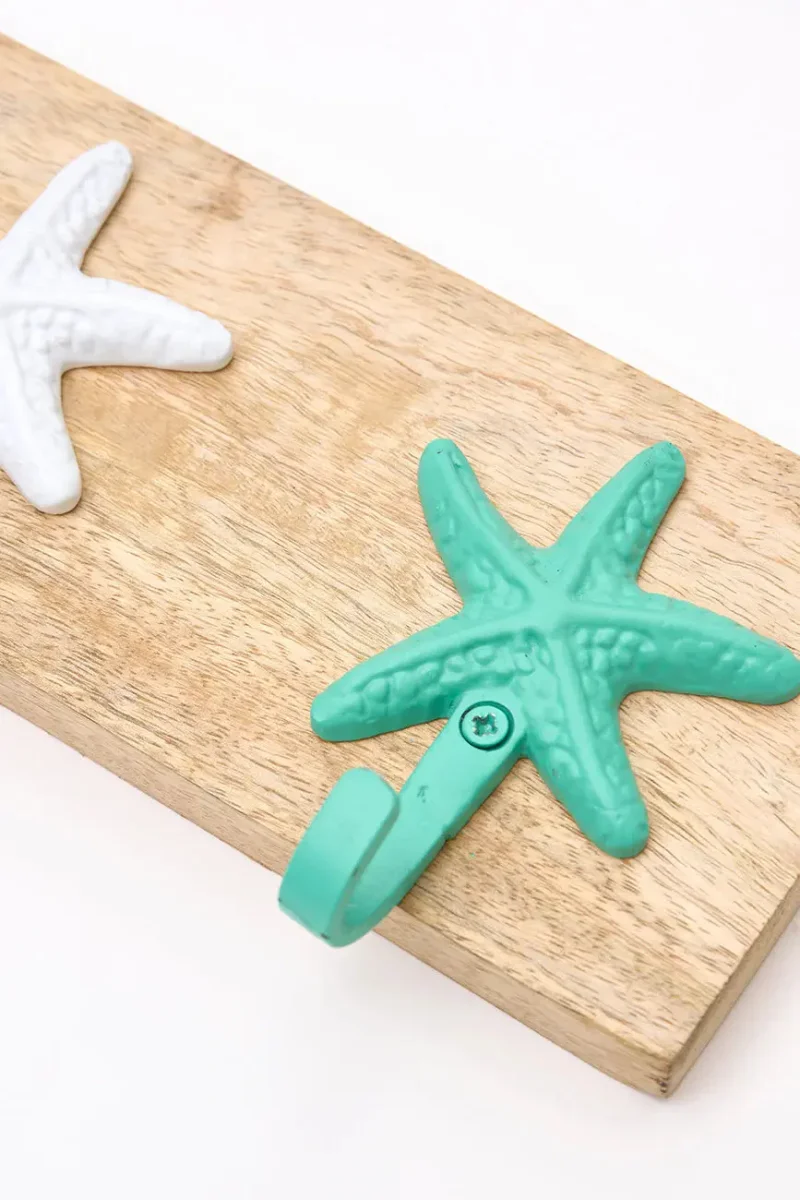 Perchero con tres colgadores estrellas de mar – Image 6