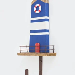 Perchero individual con forma de faro