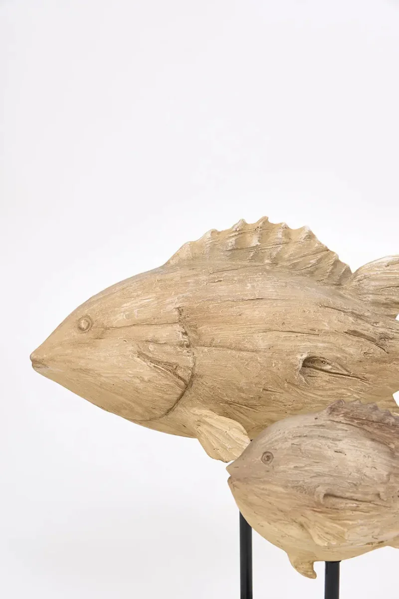 Pez de resina con base metálica – Image 3