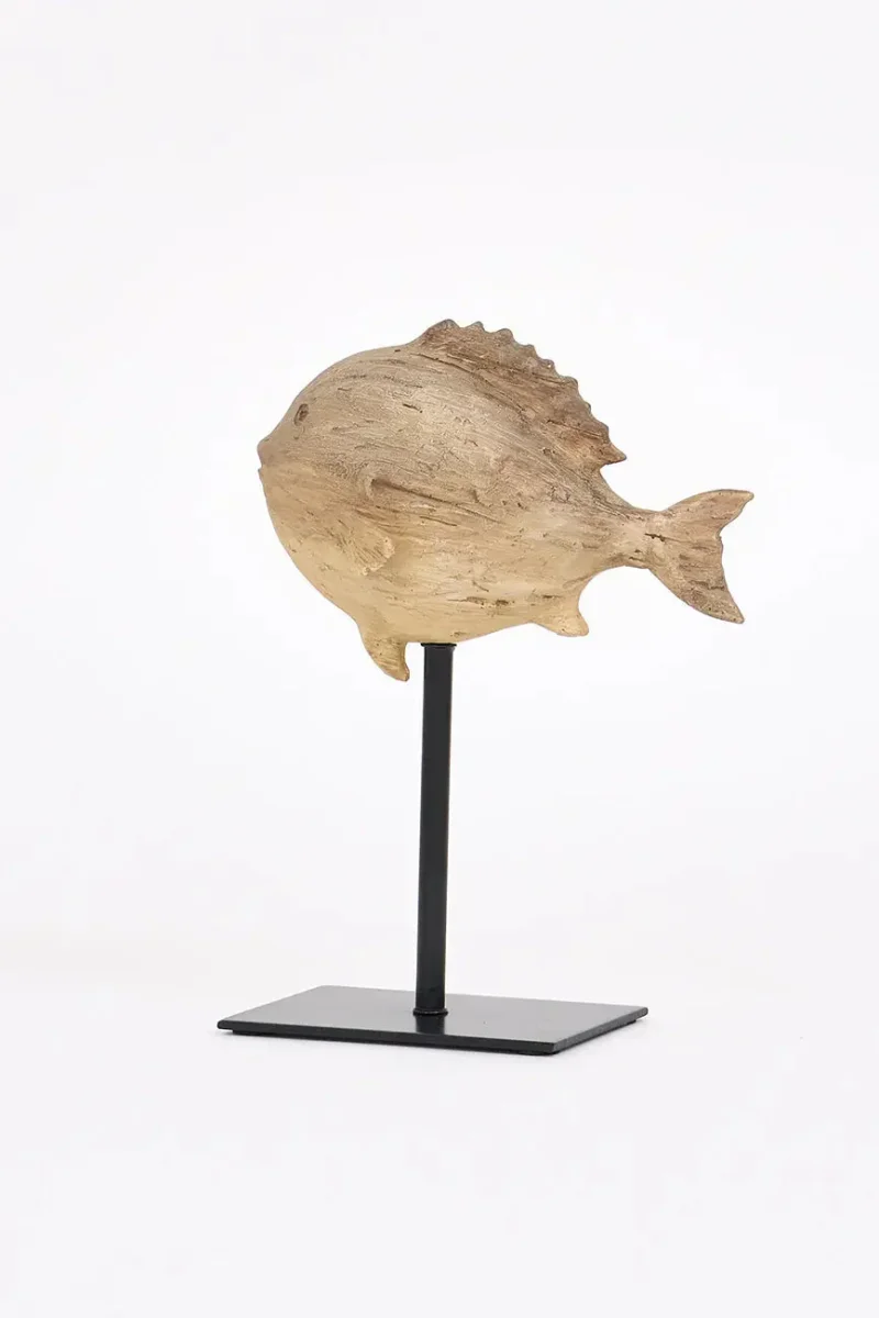 Pez de resina con base metálica – Image 7