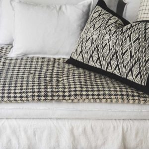 Sofa cover pied de poule