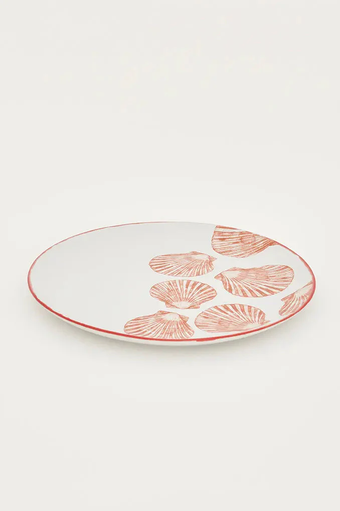 Plato de cerámica grande con vieiras – Image 4