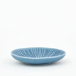 Plato pequeño erizo de mar en cerámica