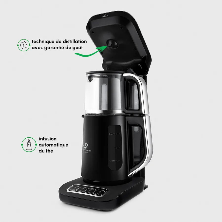 KARACA ROBOTEA THEIERE PRO 4IN1 PARLANTE BLACK CHROME – Image 3