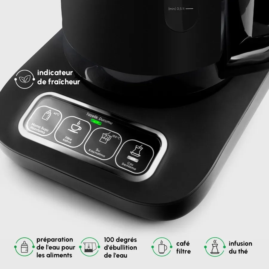 KARACA ROBOTEA THEIERE PRO 4IN1 PARLANTE BLACK CHROME – Image 6