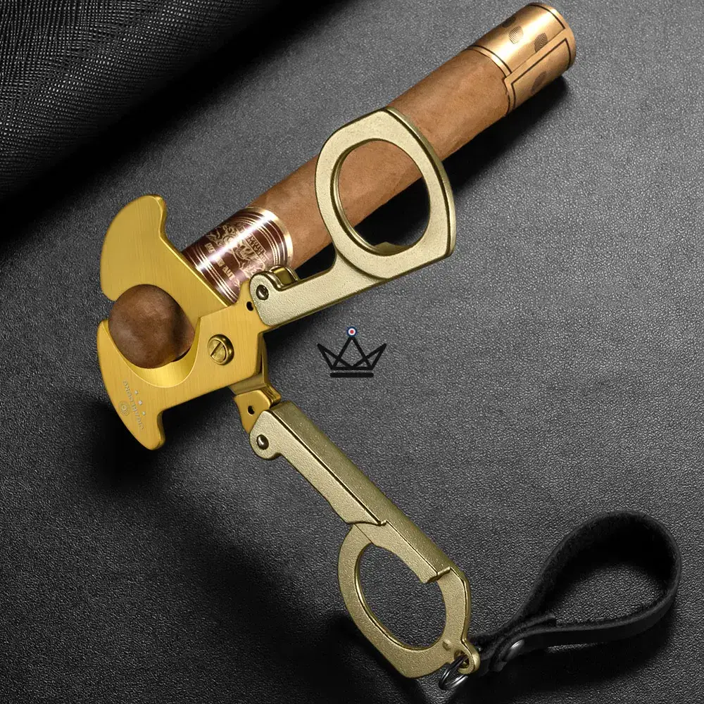 Ciseaux coupe-cigare pliables de Luxe - Édition Excelsior – Image 4