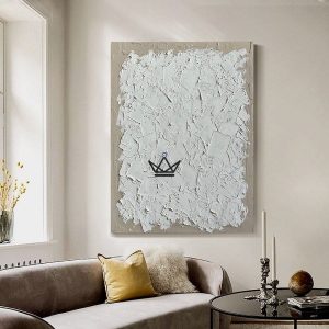 Peinture à l'huile sur toile XXL - Ébullition Moderne