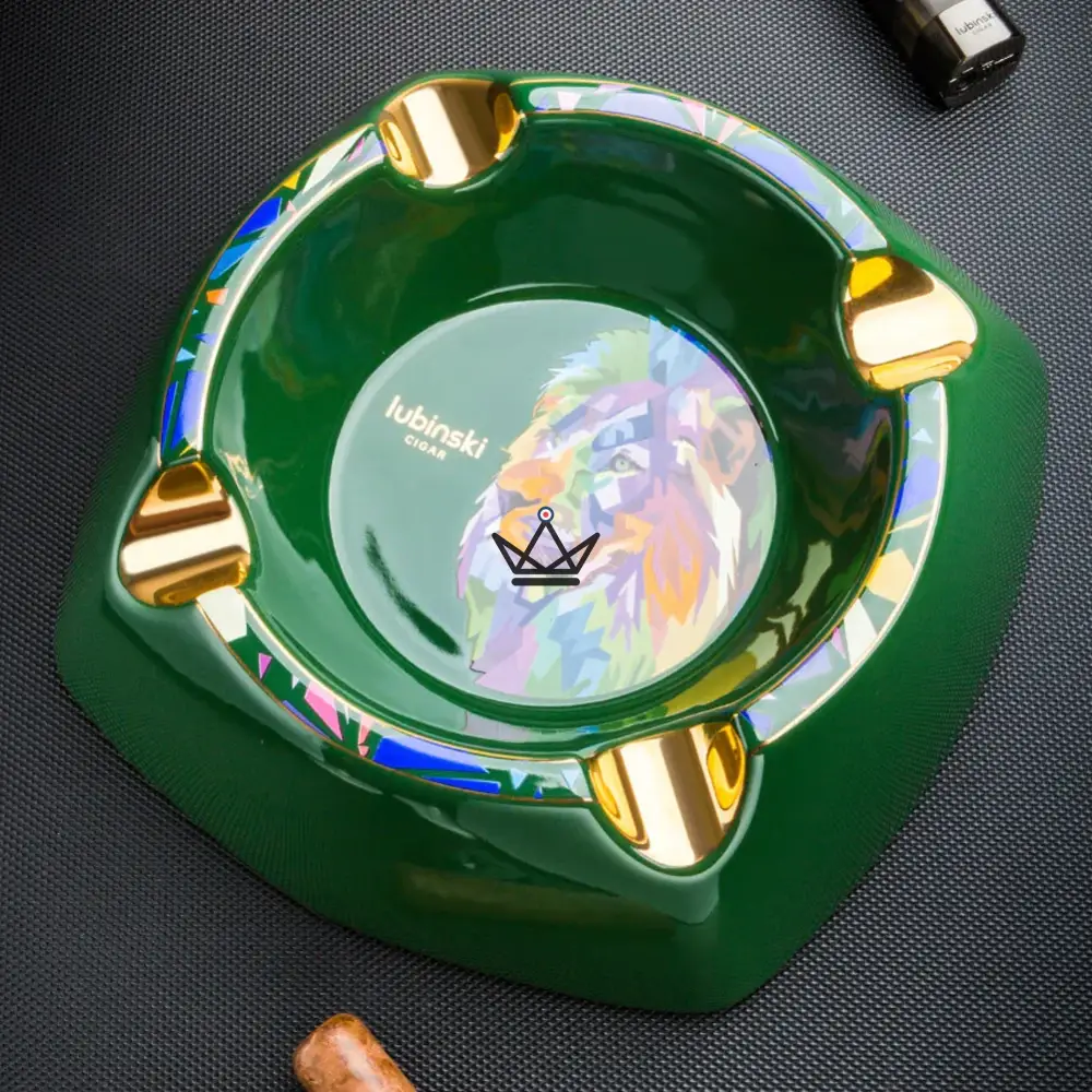 Cendrier à Cigare de Luxe - Lion Prisme – Image 6