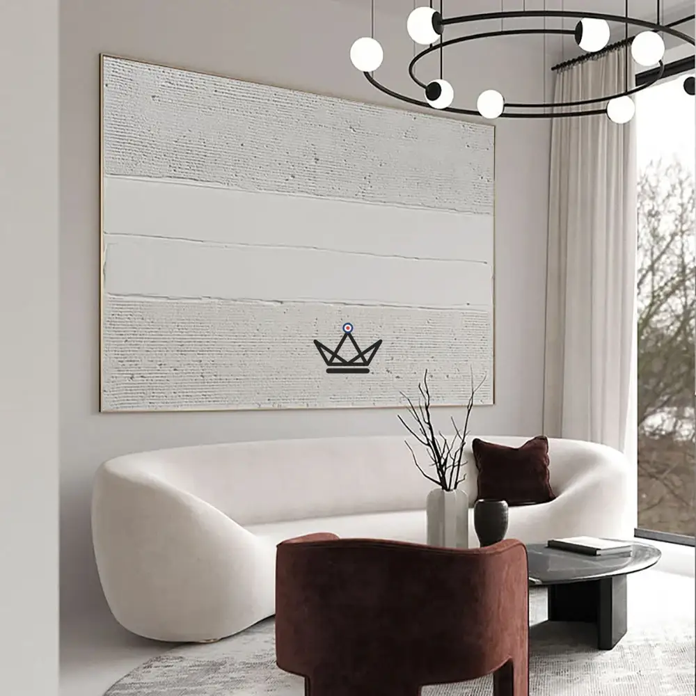 Peinture à l'huile sur toile XXL - Voyageur Textura – Image 2