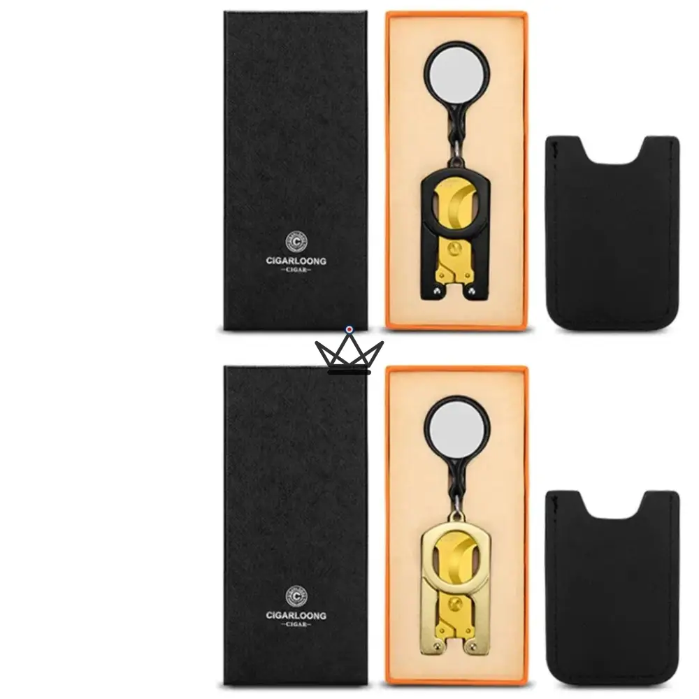 Ciseaux coupe-cigare pliables de Luxe - Édition Excelsior – Image 9