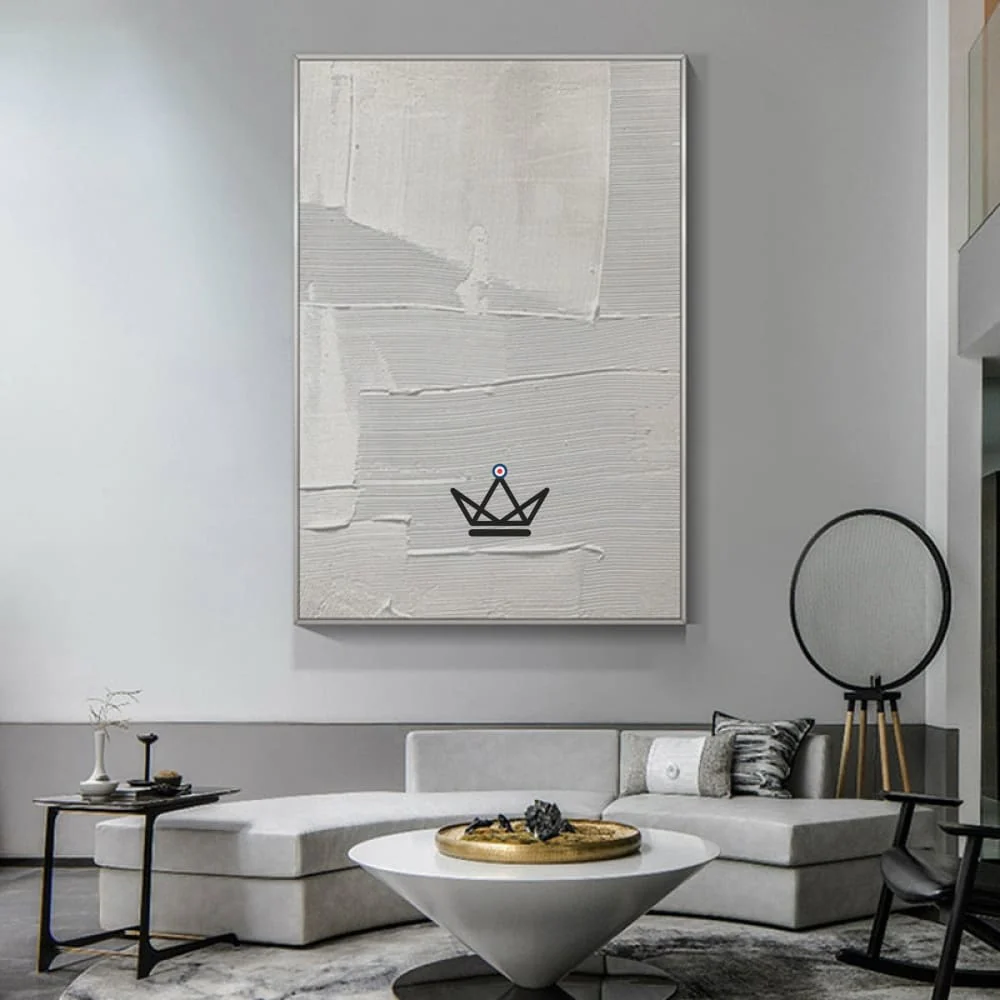 Peinture à l'huile sur toile XXL - Contraste Intense – Image 9