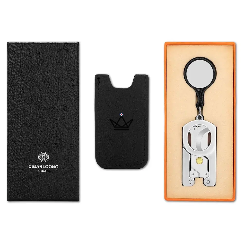 Ciseaux coupe-cigare pliables de Luxe - Édition Excelsior – Image 8