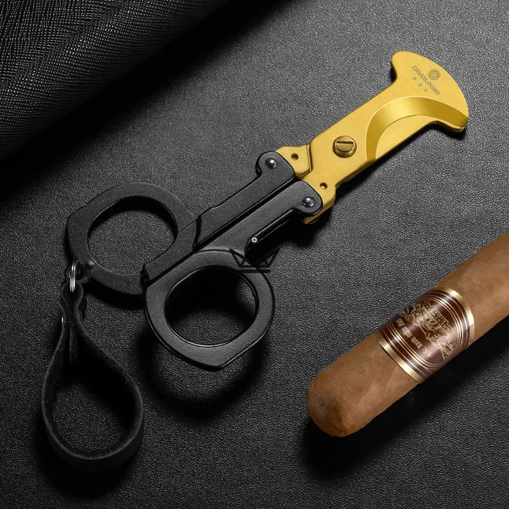 Ciseaux coupe-cigare pliables de Luxe - Édition Excelsior – Image 5