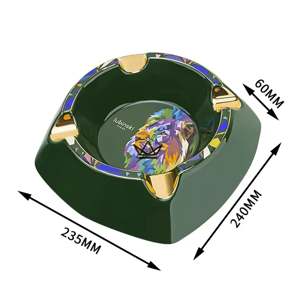 Cendrier à Cigare de Luxe - Lion Prisme – Image 7