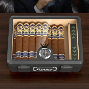 Cave à cigares - BlackGlass Cedar