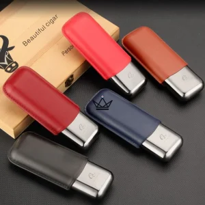 Etui à cigares en cuir - Savoy Elite