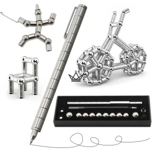 Stylo Aimanté Fidget – Créativité et Anti-Stress