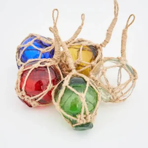 Set 12 Boyas de cristal decorativas - D1211