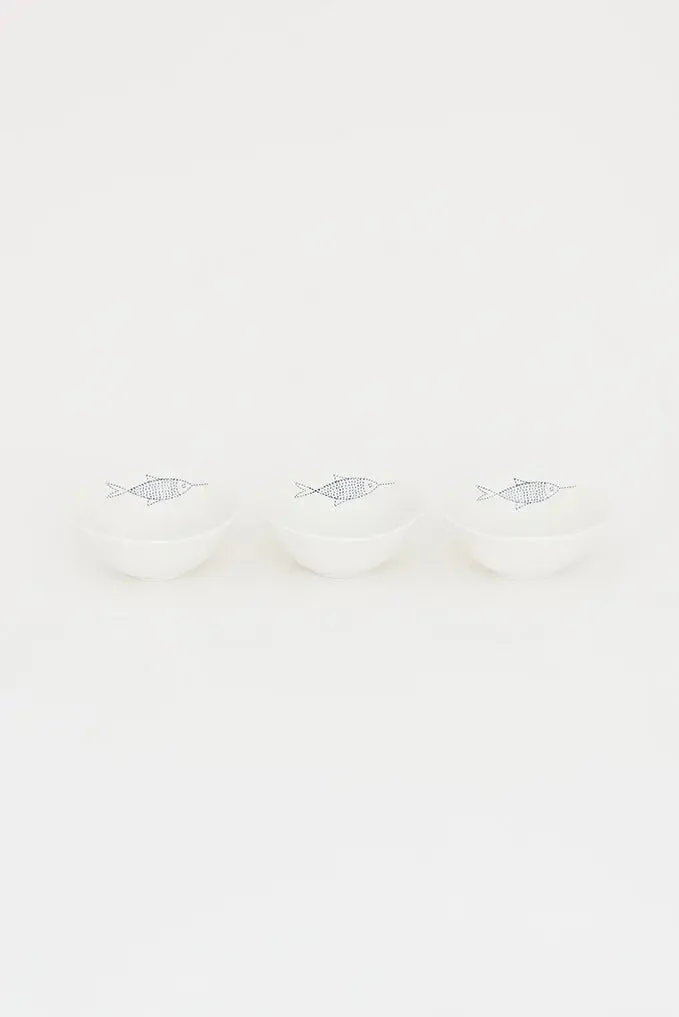 Set de 3 boles de porcelana con peces – Image 5