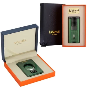 Pack Briquet Torche & Coupe-Cigare de Luxe - Praetor King