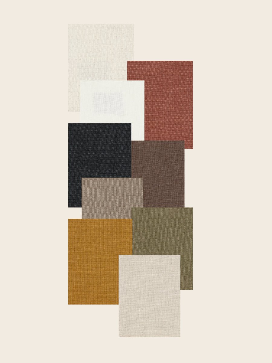 Echantillon de tissu Sienna – Image 3