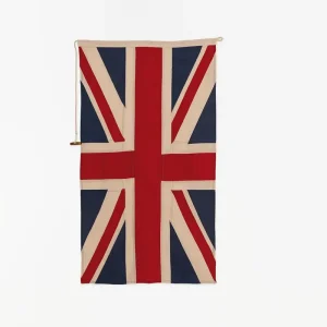 Bandera Gran Bretaña envejecida