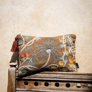 Pochette brodée Papilio