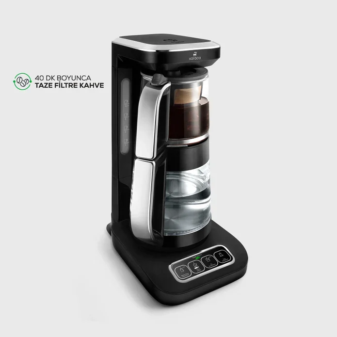 KARACA ROBOTEA THEIERE PRO 4IN1 PARLANTE EN VERRE BLACK CHROME – Image 4