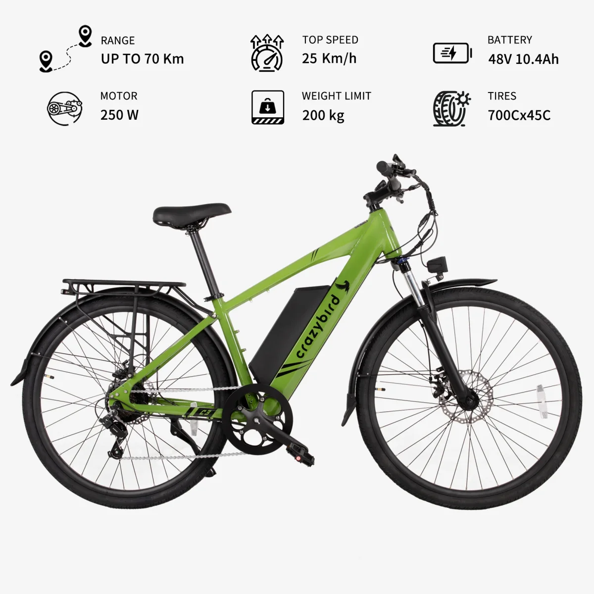 Crazybird C3 ebike – Image 4