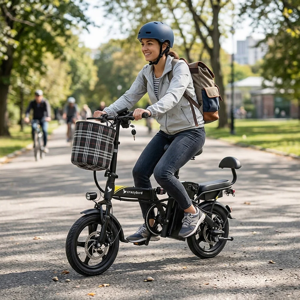 Crazybird CB9 velo pliant electrique – Image 4