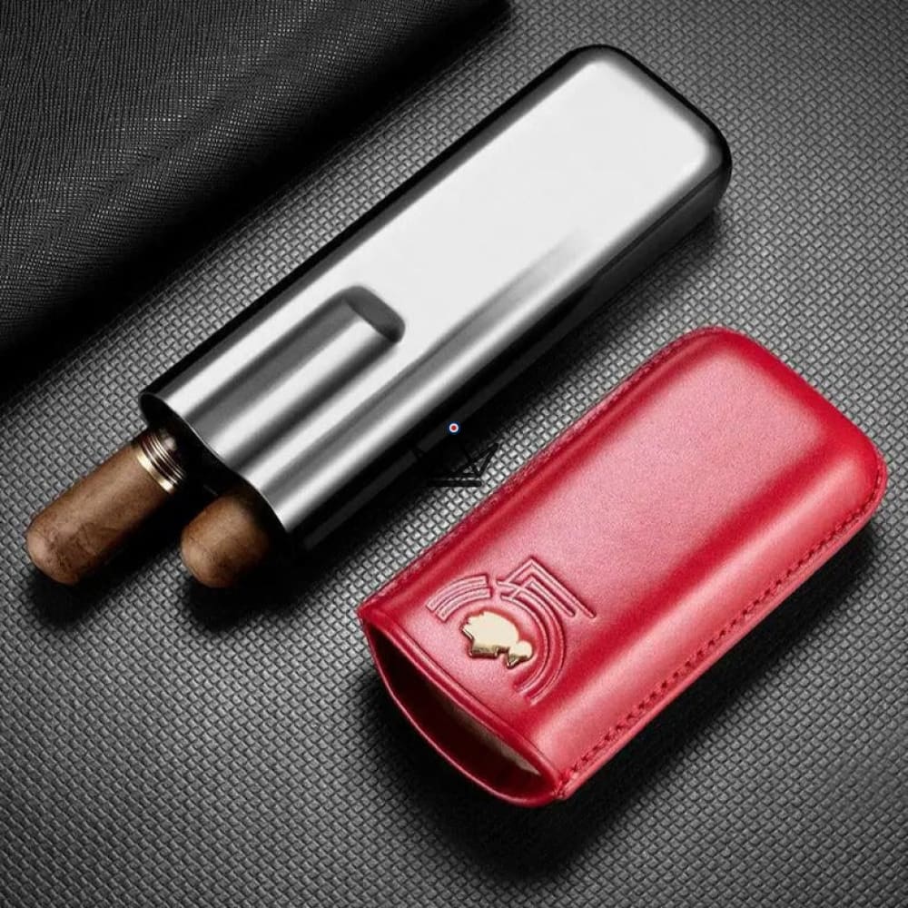 Etui à cigares en cuir - Savoy 50' Edition – Image 6