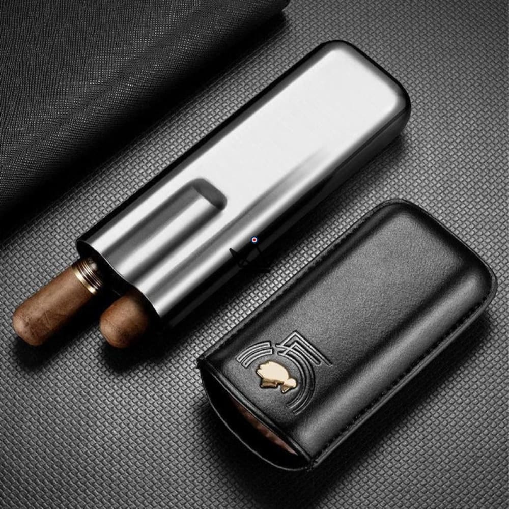 Etui à cigares en cuir - Savoy 50' Edition – Image 9