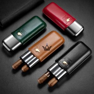 Etui à cigares en cuir - Savoy 50' Edition