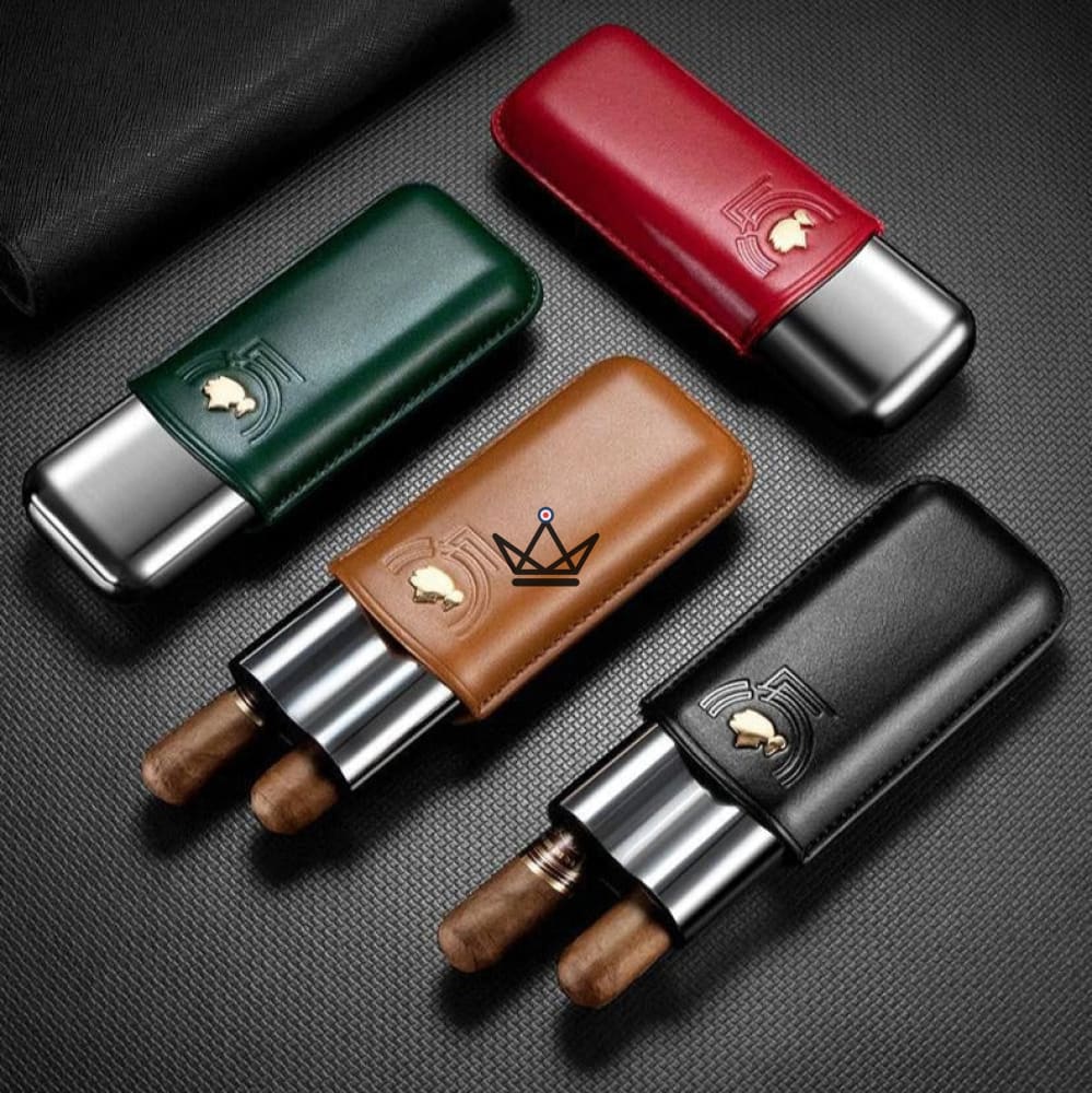 Etui à cigares en cuir - Savoy 50' Edition – Image 2