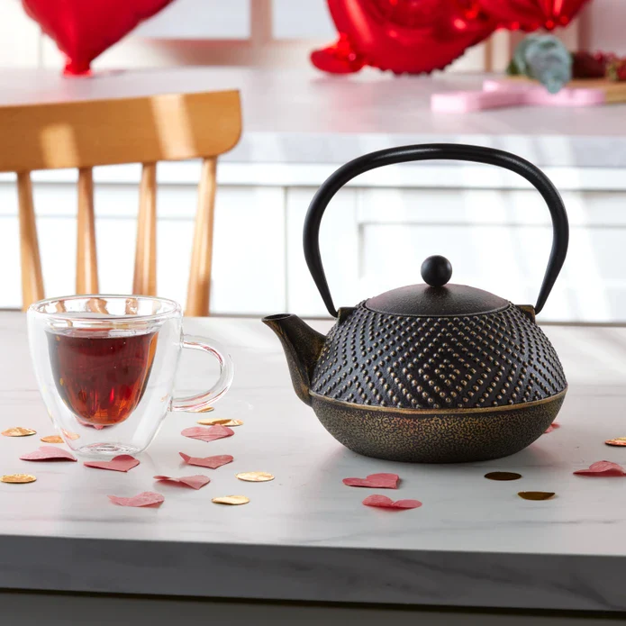 KARACA DARK GOLD THEIERE EN FONTE 900ML – Image 2