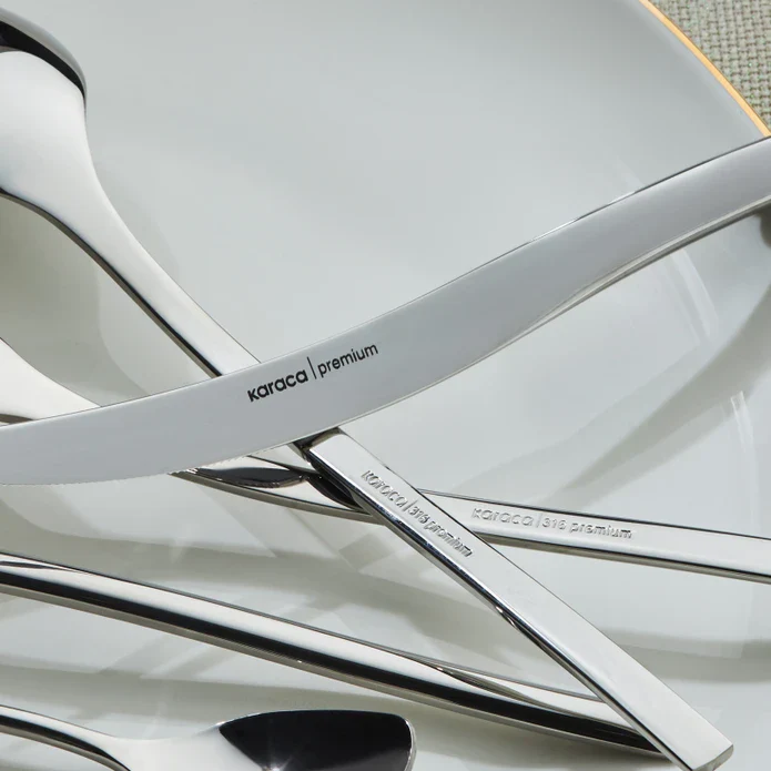 KARACA ENSEMBLE DE COUVERTS PREMIUM DORA 84 PIECES – Image 4