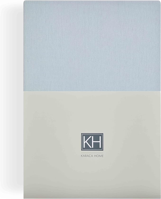 KARACA DRAP HOUSSE JERSEY BLUE 120X200+BONNET 30CM – Image 4