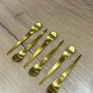 FERVEO LOT DE 6 CUILLIERE A CAFE MATE GOLD