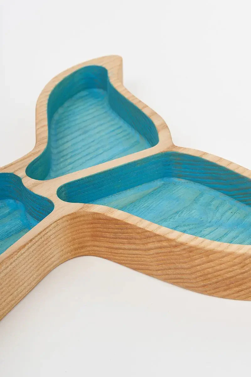 Bandeja de madera ballena – Image 4