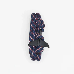 Pulsera de cuerda multicolor con cola de ballena
