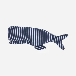 Peluche de ballena a rayas