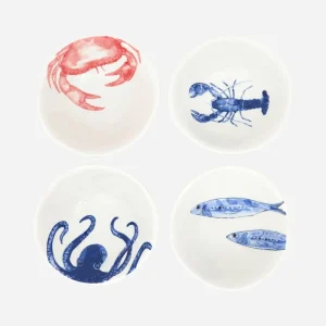 Set de 4 boles animales marinos