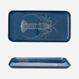 Bandeja metal langosta