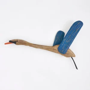 Pájaro de madera para pared