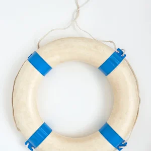 Salvavidas vintage decorativo Ø: 67 cm