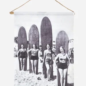Tapiz decorativo de pared Surf vintage