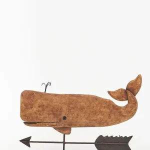 Veleta de sobremesa ballena