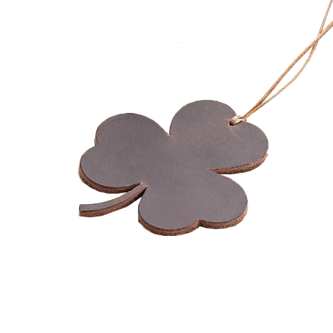 Marque-page original Trèfle en cuir – Image 4